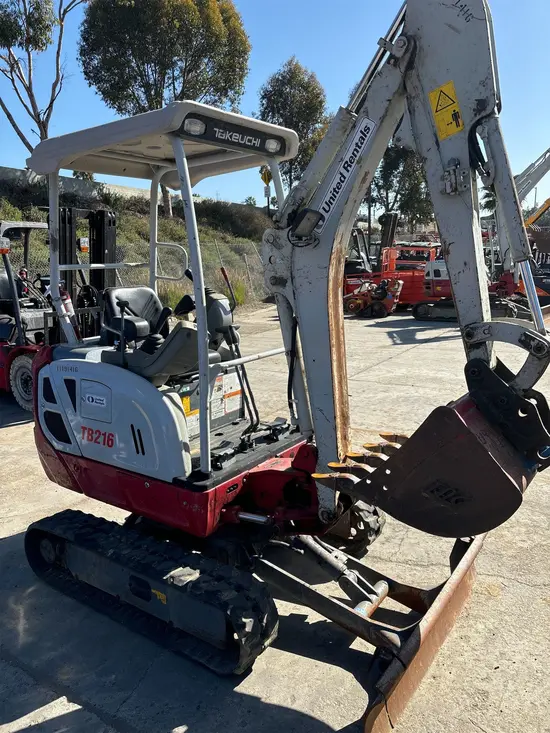 2021 Takeuchi TB216 Mini Excavator