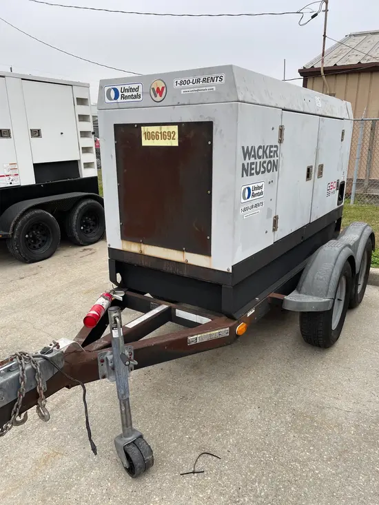 2017 Wacker Neuson G50 T4F Diesel Generator