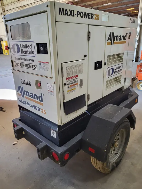 2018 Allmand MP25 Diesel Generator