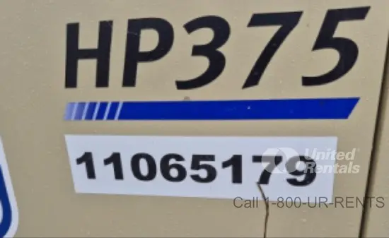 2020 Doosan P425/HP375WCUT4 Air Compressor