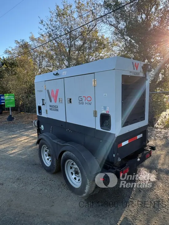 2019 Wacker Neuson G70 T4F Diesel Generator
