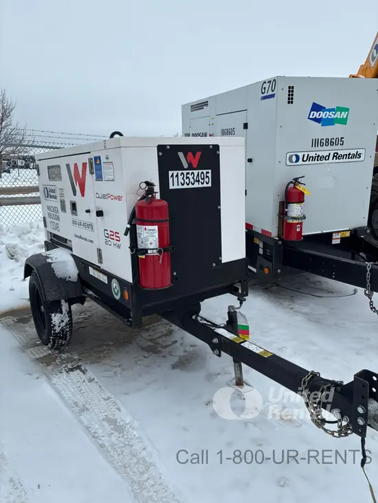 2022 Wacker Neuson G25 T4F Diesel Generator