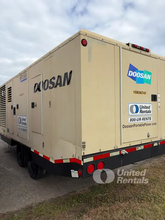 2018 Doosan HP1600WCU-T4F Air Compressor