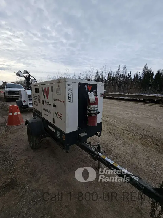 2023 Wacker Neuson G50 T4F 600V Diesel Generator