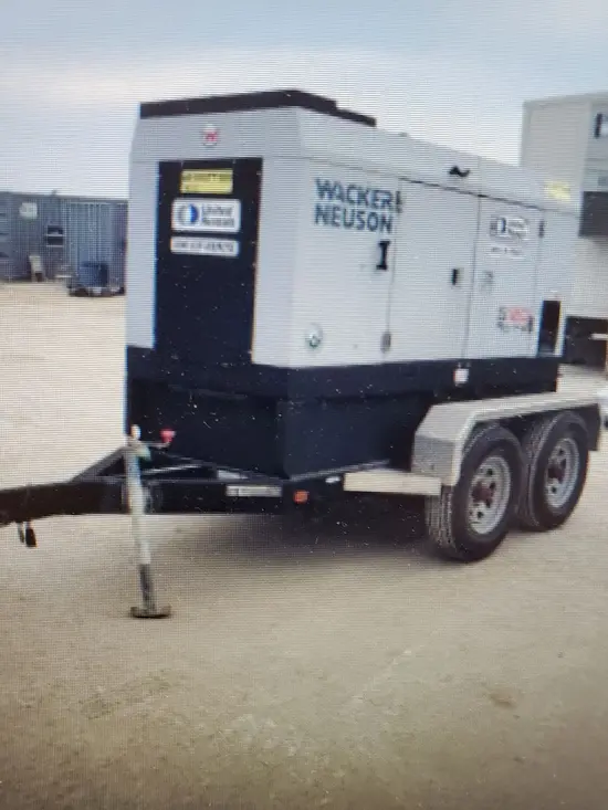 2016 Wacker Neuson G 120 Diesel Generator