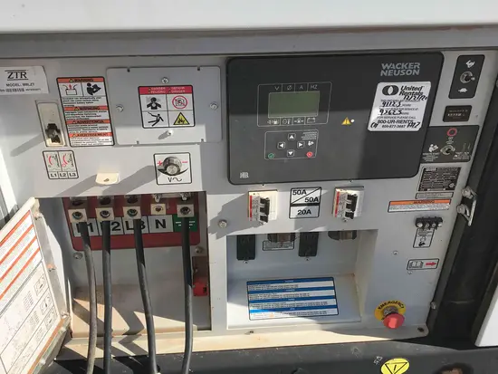 2017 Wacker Neuson G25 T4F Diesel Generator