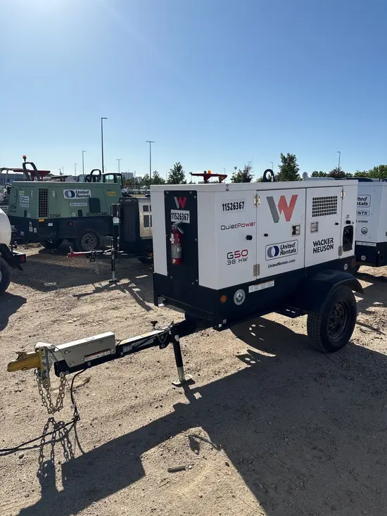 2022 Wacker Neuson G50 T4F Diesel Generator