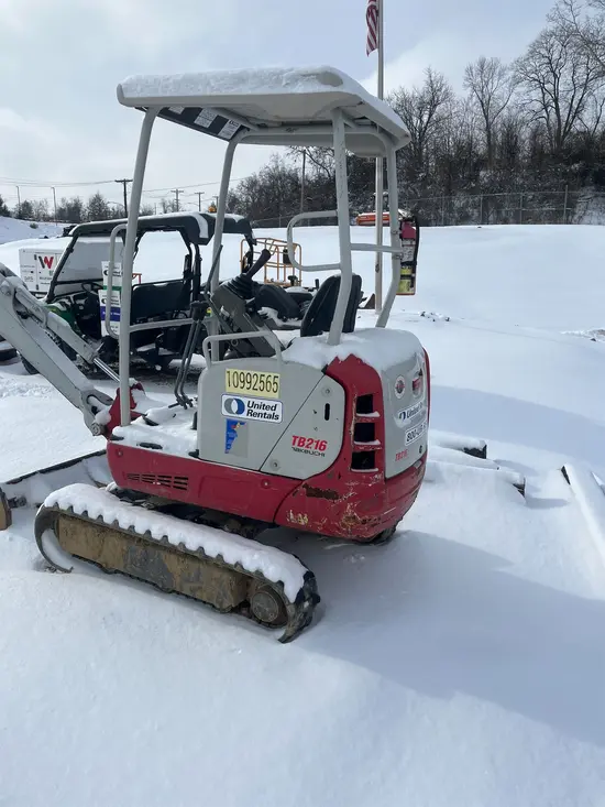 2019 Takeuchi TB216 Mini Excavator