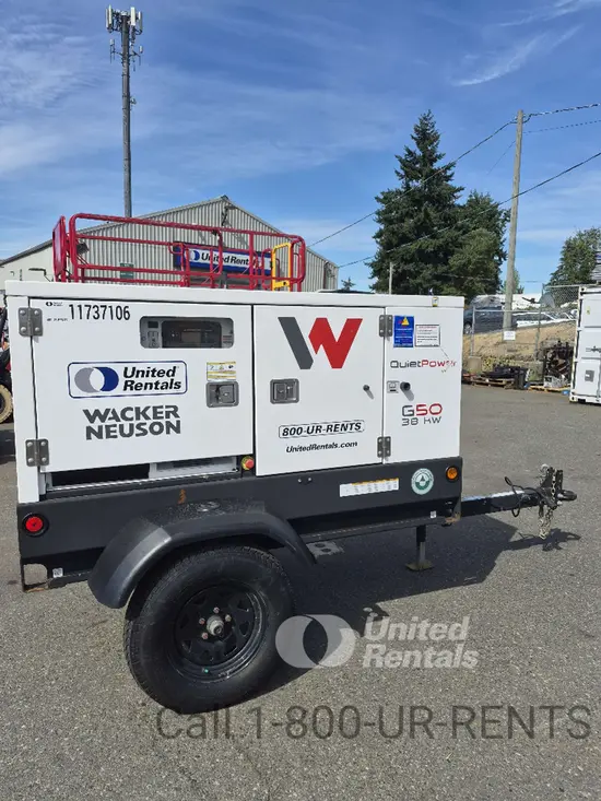 2023 Wacker Neuson G50 T4F Diesel Generator
