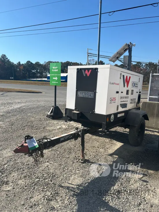 2021 Wacker Neuson G25 T4F Diesel Generator