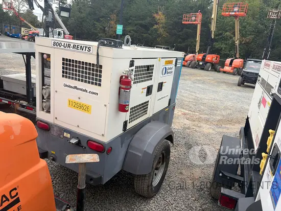 2021 Atlas Copco QAS 45 Diesel Generator