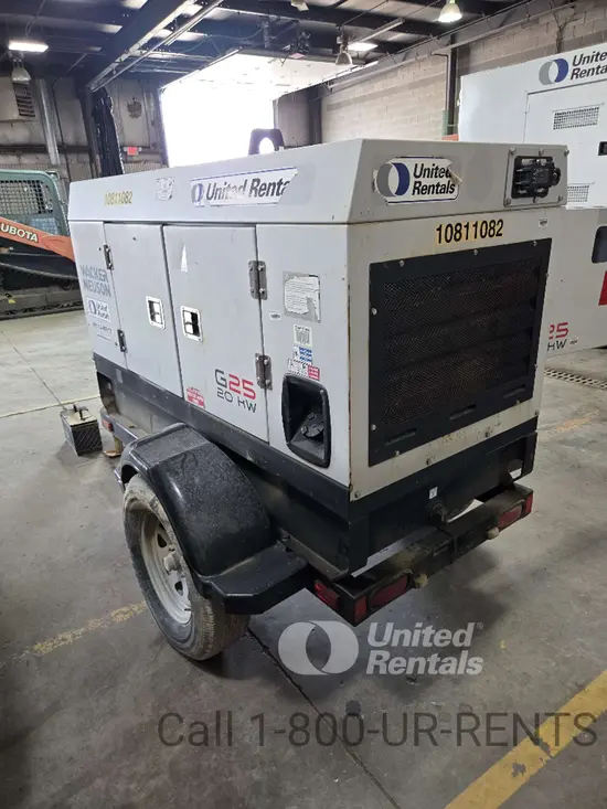 2018 Wacker Neuson G25 T4F Diesel Generator