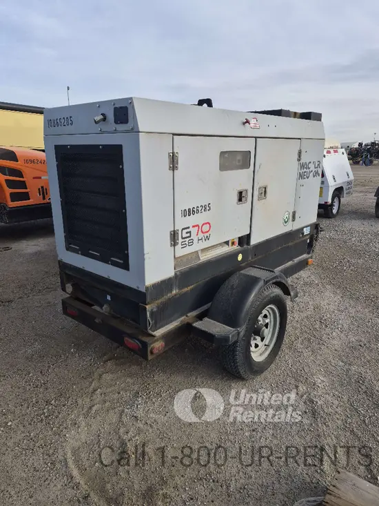 2018 Wacker Neuson G70 T3 Diesel Generator