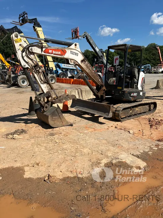 2021 Bobcat E50 Mini Excavator
