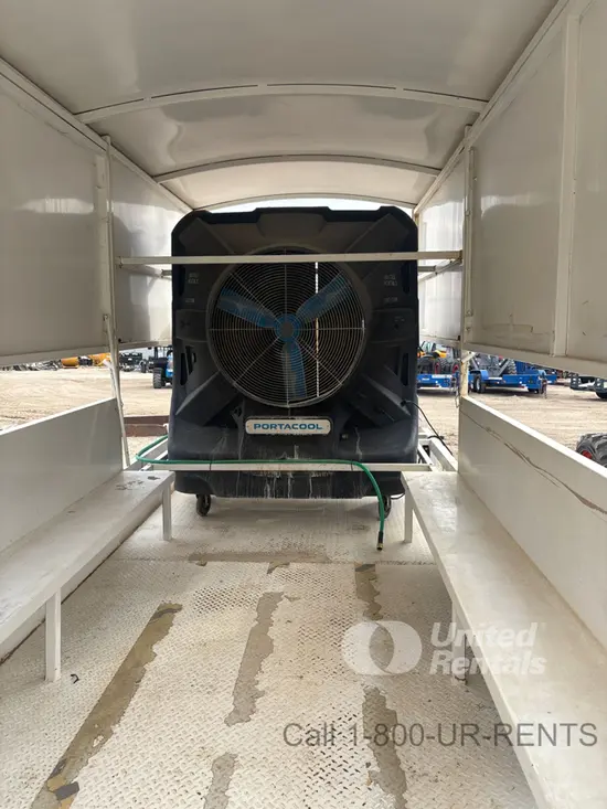 2016 Brock's Trailers 16' COOLING Evaporative Cooling Fan