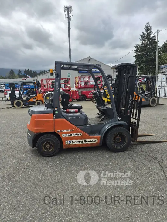 2021 Toyota 8FGU25 Warehouse Forklift