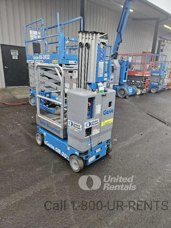 2019 Genie GR-20 Self-Propelled One-Person Lift