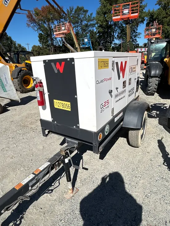2021 Wacker Neuson G25 T4F Diesel Generator