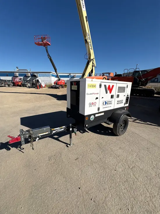 2022 Wacker Neuson G50 T4F Diesel Generator