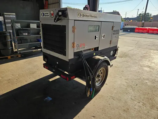 2020 Wacker Neuson G25 T4F Diesel Generator