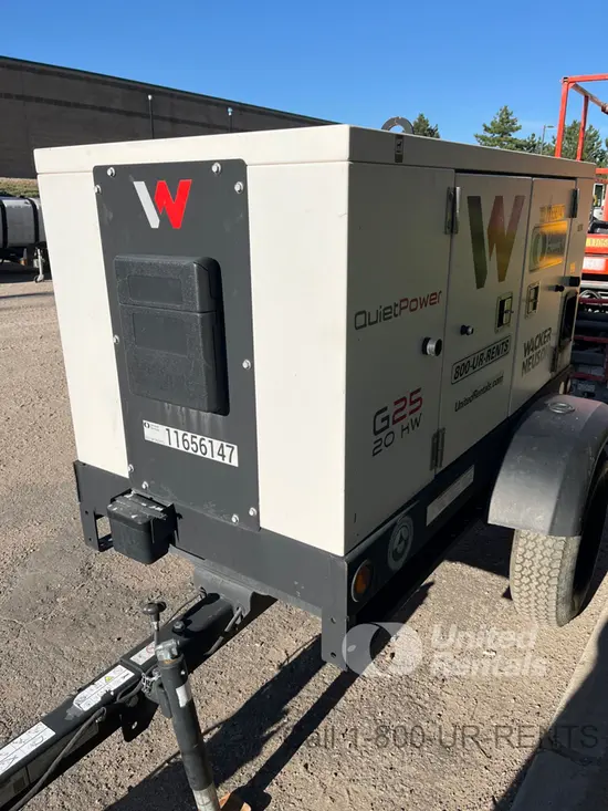 2023 Wacker Neuson G25 T4F Diesel Generator