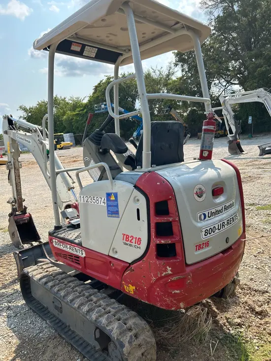 2021 Takeuchi TB216 Mini Excavator