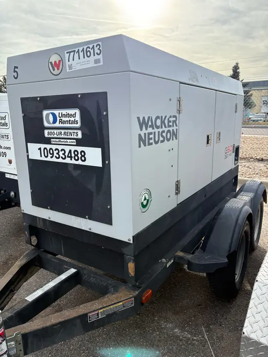 2019 Wacker Neuson G50 T4F Diesel Generator
