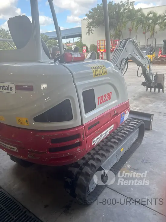 2024 Takeuchi TB230R Mini Excavator