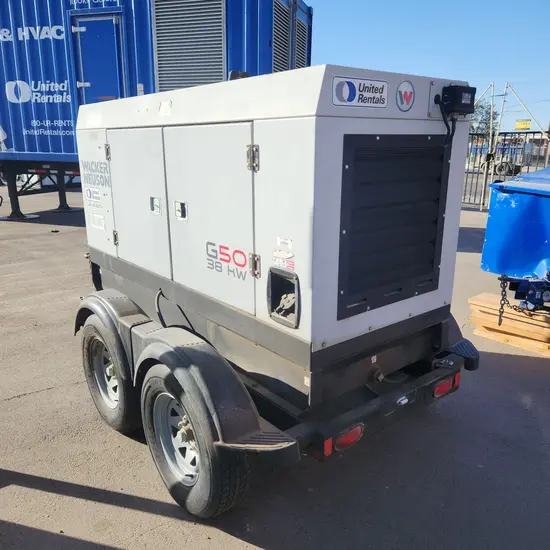 2017 Wacker Neuson G50 T4F Diesel Generator
