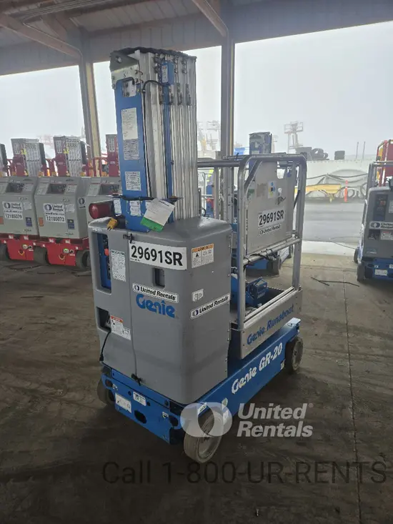 2020 Genie GR-20 Self-Propelled One-Person Lift
