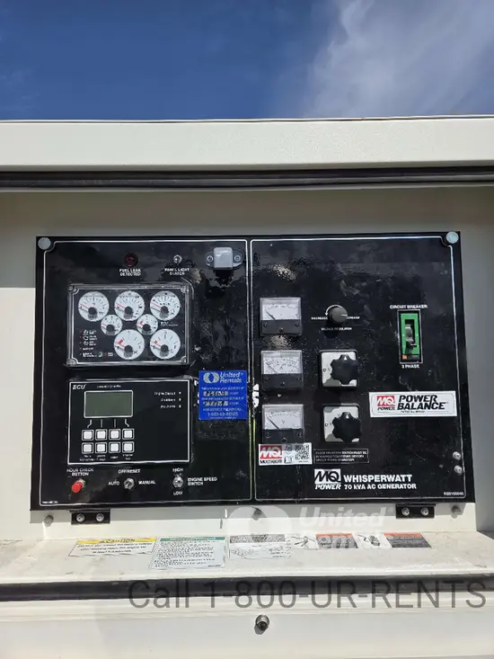 2022 Multiquip DCA70SSIU4F Diesel Generator