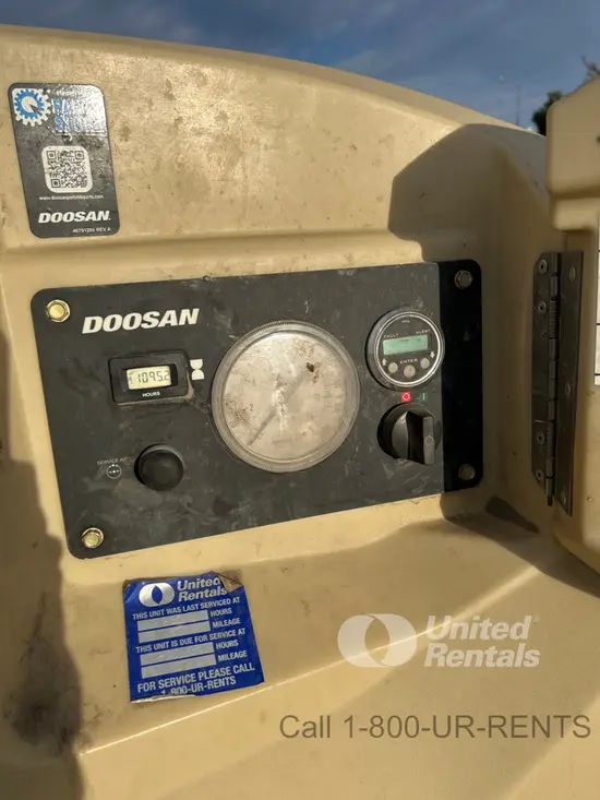 2021 Doosan C185WDO-T4F Air Compressor