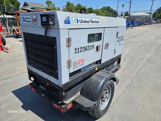 2021 Wacker Neuson G25 T4F Diesel Generator