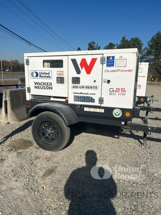 2021 Wacker Neuson G25 T4F Diesel Generator