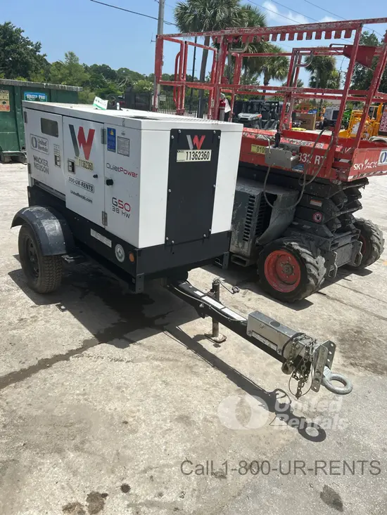 2022 Wacker Neuson G50 T4F Diesel Generator