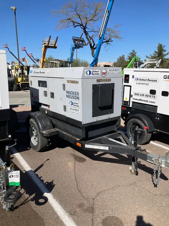 2018 Wacker Neuson G25 T4F Diesel Generator