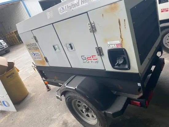 2017 Wacker Neuson G25 T4F Diesel Generator