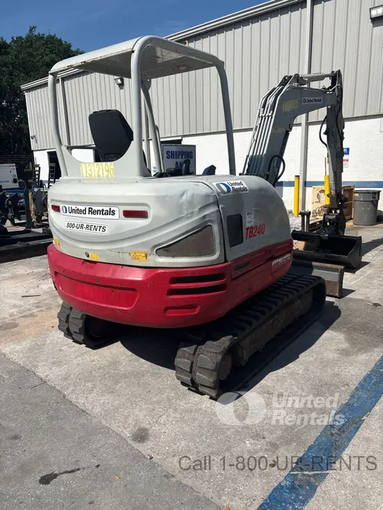 2021 Takeuchi TB240 Mini Excavator