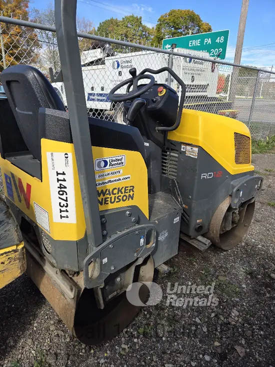 2022 Wacker Neuson RD 12A-90 Double Drum Roller