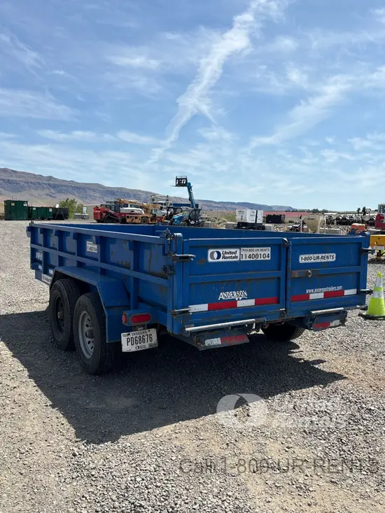 2021 Anderson Trailers D7147TLP Dump Trailer