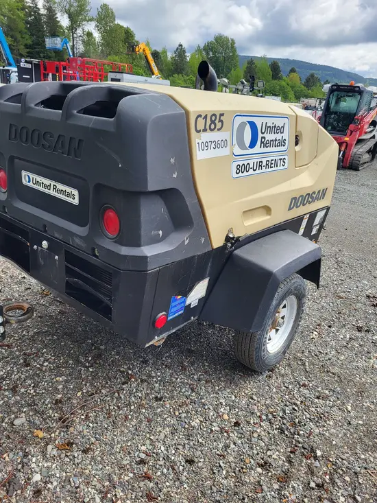 2019 Doosan C185WDO-T4F Air Compressor