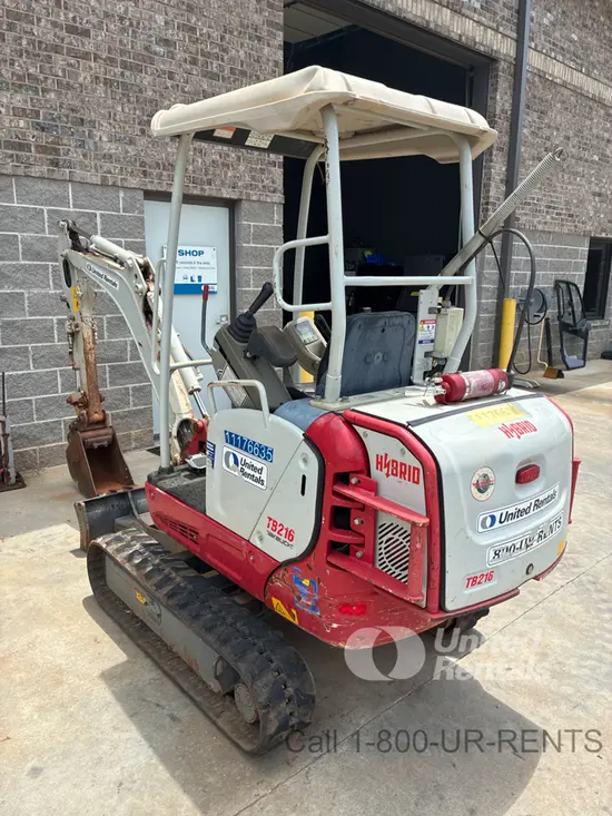 2021 Takeuchi TB216RH Mini Excavator