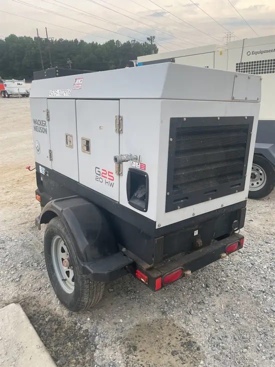 2017 Wacker Neuson G 25 Diesel Generator