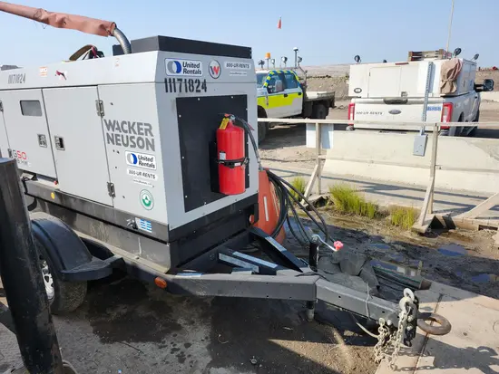 2021 Wacker Neuson G 50 Diesel Generator
