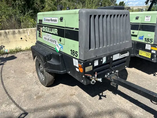 2019 Sullair 185DPQ-KU-T3 Air Compressor