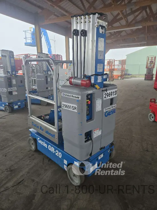 2020 Genie GR-20 Self-Propelled One-Person Lift