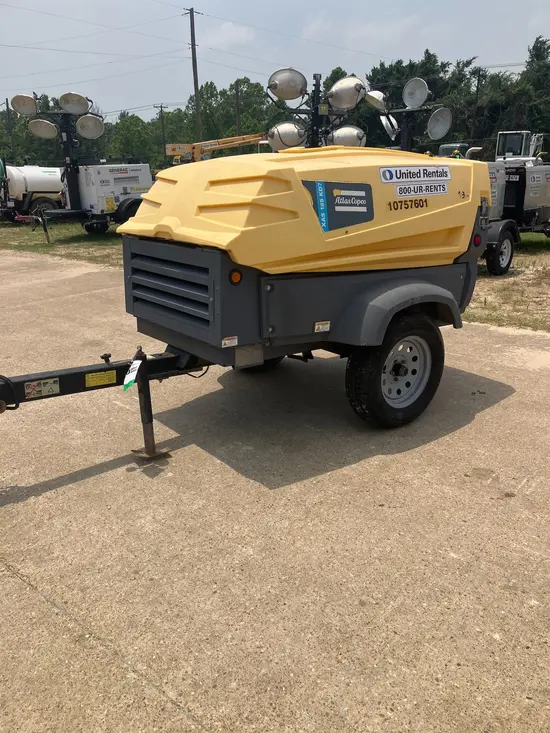 2018 Atlas Copco XAS185KD7 T4F Air Compressor