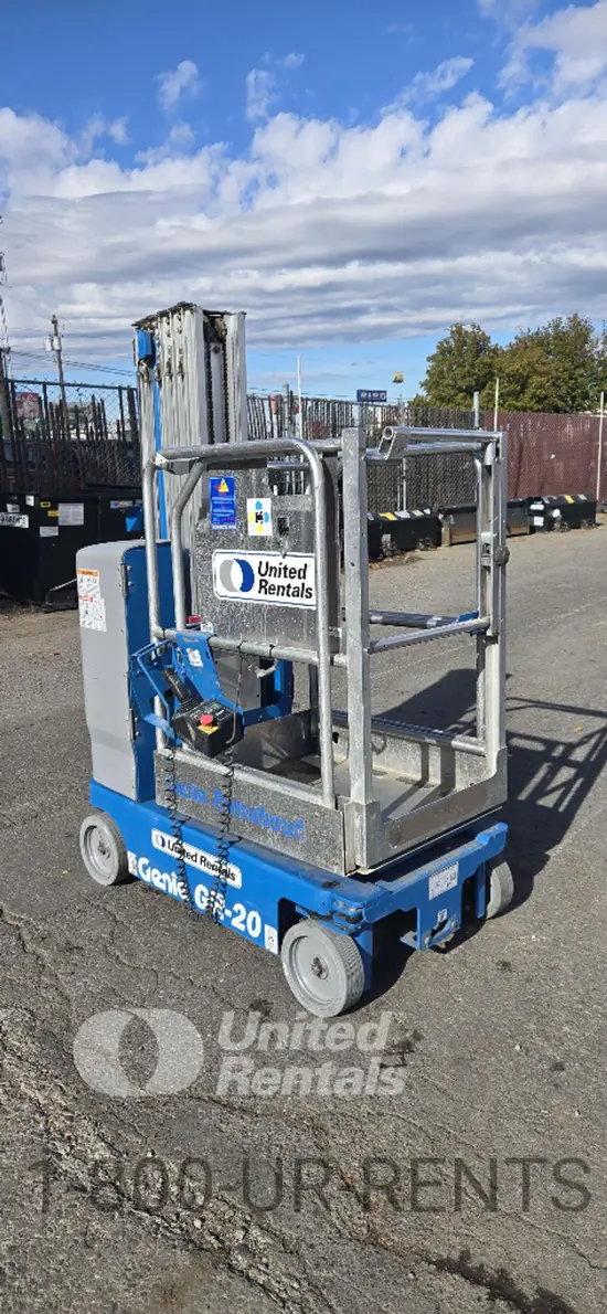 2020 Genie GR-20 Self-Propelled One-Person Lift
