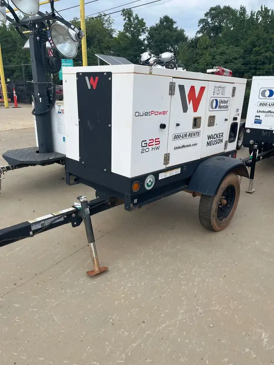 2022 Wacker Neuson G25 T4F Diesel Generator