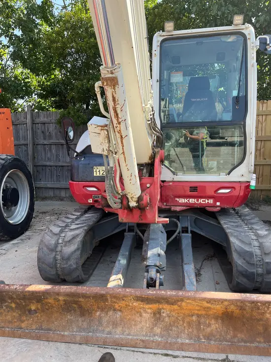 2021 Takeuchi TB370CR Mini Excavator